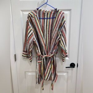 Oddbird rainbow kimono robe M/L